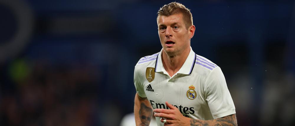Kroos im Trikot von Real Madrid.