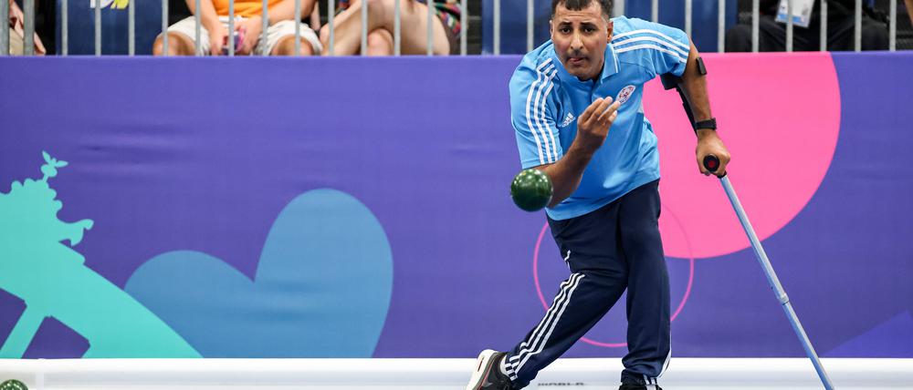 Bocciaspieler aus dem Irak