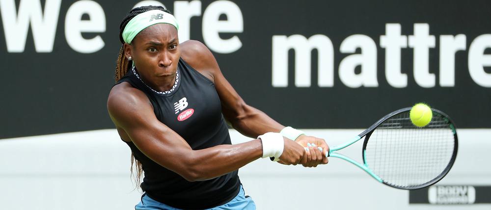 Cori Gauff riskierte viel, zu viel gegen Jekaterina Alexandrowa.