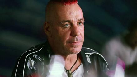 Rammstein-Sänger Till Lindemann 2019 beim Zhara Festival in Aserbaidschan. 
