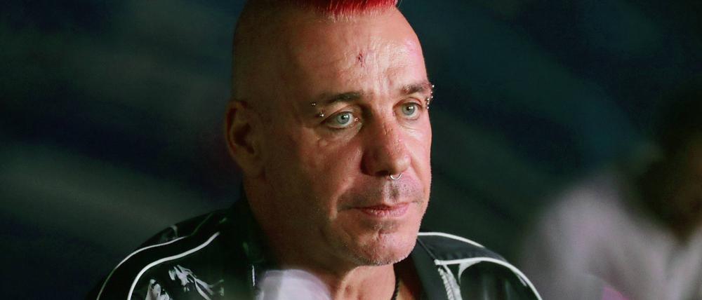 Rammstein-Sänger Till Lindemann 2019 beim Zhara Festival in Aserbaidschan.