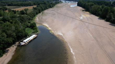 Die Loire in Frankreich.
