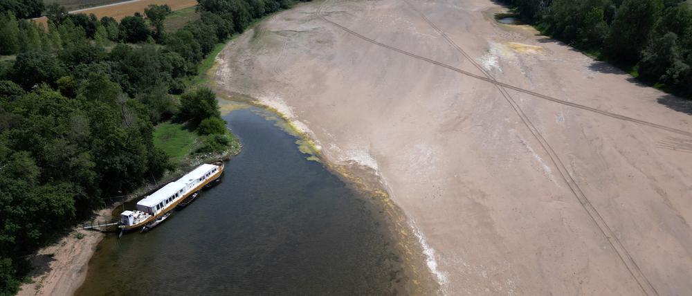 Die Loire in Frankreich.