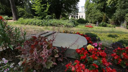 Auf dem Grabschmuck. Nach den Vandalismus-Schäden auf dem Neuen Friedhof ermittelt nun die Polizei. 