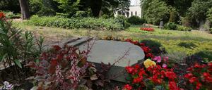 Auf dem Grabschmuck. Nach den Vandalismus-Schäden auf dem Neuen Friedhof ermittelt nun die Polizei.