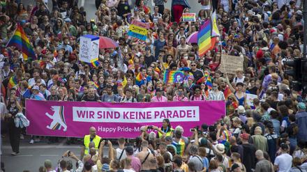 Der Berliner CSD.