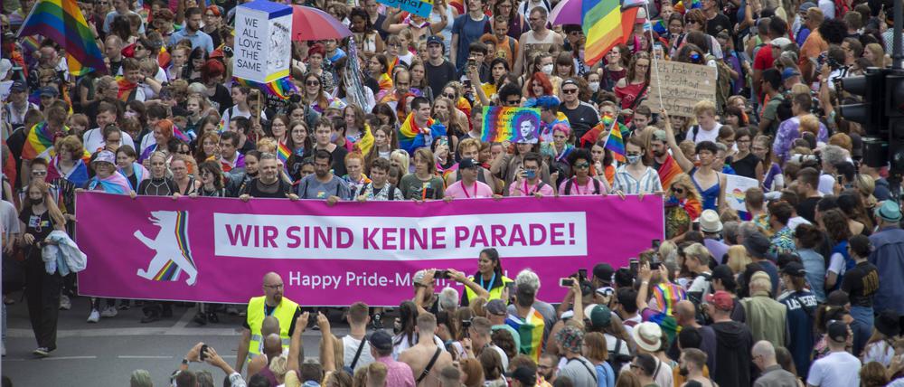 Der Berliner CSD.