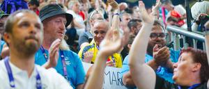 Fans bei den Weltspielen von Special Olympics
