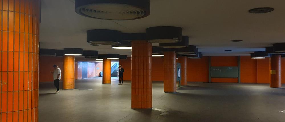 Der Tunnel am ICC in Berlin.
