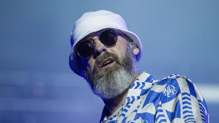 Erkannt? Sido bei einem Festival am vergangenen Wochenende in Bayern.