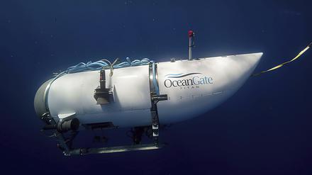 Das Tauchboot „Titan“ des Unternehmens OceanGate Expeditions