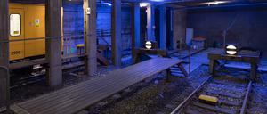 Noch ist hier die Endstation der U 7 in Rudow. 