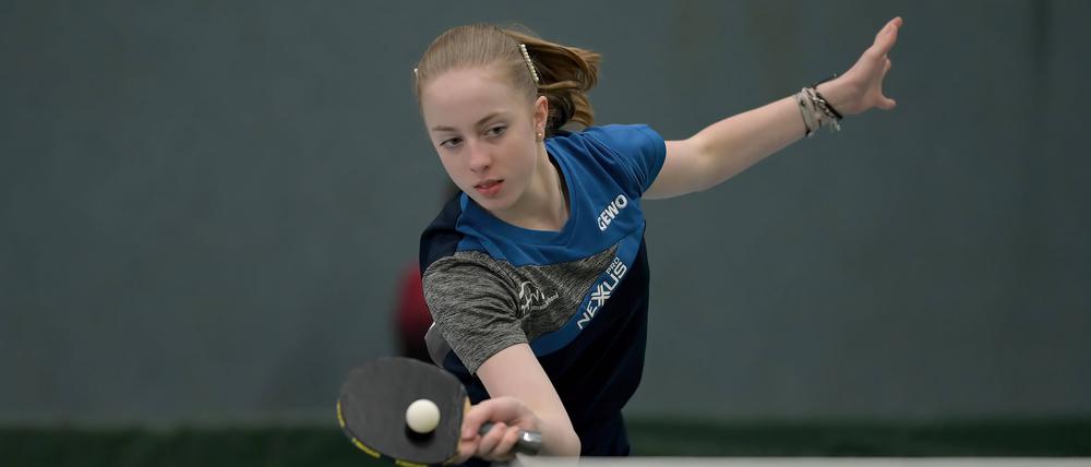 Josephina Neumann gewann mit dem TTC Eastside die Meisterschaft und den Pokal. 
