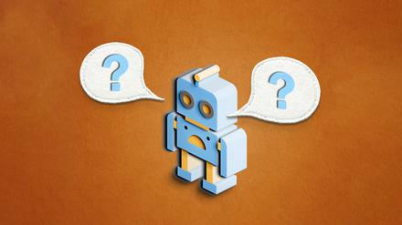 Chatbots wie ChatGPT durchstöbern riesige Datenmengen und generieren den wahrscheinlichsten Output.