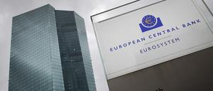 Hat die Zinsen deutlich erhöht: die Europäische Zentralbank.