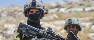 Israelische Soldaten am 16. Juni