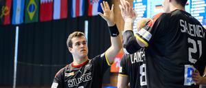 Hand drauf. Tim Freihöfer (l.) gehört bei der U21 zu den Leistungsträgern.
