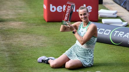 Petra Kvitova gewann 2023 in Berlin, die Tschechin ist in diesem Jahr nicht dabei. Sie wird Mutter.