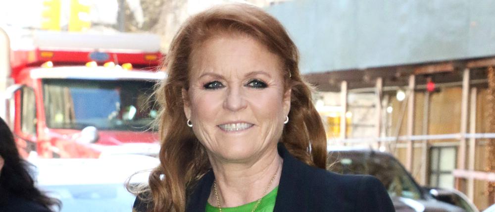 Sarah Ferguson am 8. März in New York City.