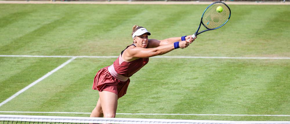 Sabine Lisicki erfüllte sich einen Traum und durfte 2023 noch einmal bei ihrem Heimatturnier im Hauptfeld antreten.