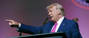 Donald Trump im Wahlkampf.