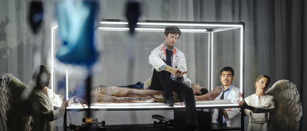 „Thomas“ wurde im Alten Orchesterprobensaal der Berliner Staatsoper neu inszeniert.