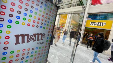 Candy-Disney in Berlin. Der M&M Store bietet auf 3000 Qudratmetern US-Shoppingkultur pur. 