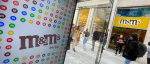 Candy-Disney in Berlin. Der M&M Store bietet auf 3000 Qudratmetern US-Shoppingkultur pur. 