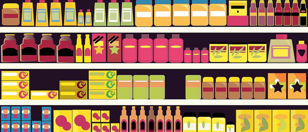 Viele verarbeitete Lebensmittel enthalten Aromen.