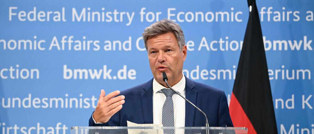 Das Ministerium unter Robert Habeck (Grüne) will zeitnah Pläne für ein Wasserstoffkernnetz vorstellen.