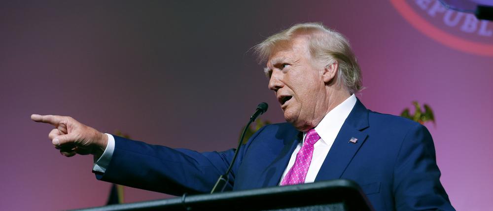 Donald Trump, ehemaliger Präsident der USA.