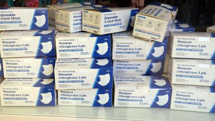 Der Bund plant die Vernichtung von mindestens 755 Millionen Corona-Schutzmasken (Symbolbild).