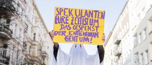 Der Volksentscheid zur Enteignung von Wohnungsunternehmen war von einer Mehrheit der Wähler unterstützt worden.