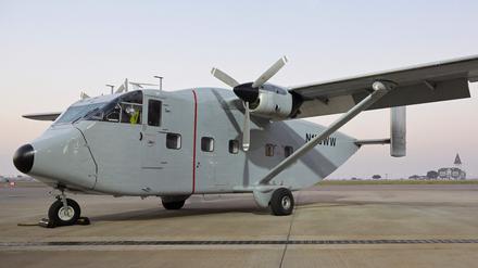 Die Maschine vom Typ Skyvan PA-51 wurde am Montag auf dem militärischen Teil des Stadtflughafens von Buenos Aires präsentiert.