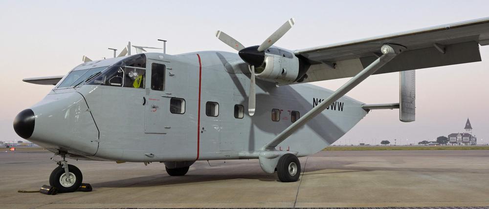 Die Maschine vom Typ Skyvan PA-51 wurde am Montag auf dem militärischen Teil des Stadtflughafens von Buenos Aires präsentiert.