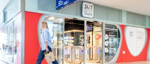 Der neue Rund-um-die-Uhr-Bahnshop am Ostbahnhof.