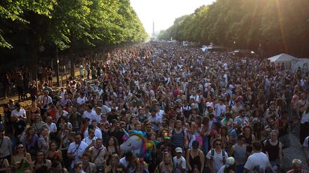 Hunderttausende nahmen am Berliner CSD im vergangenen Jahr teil.