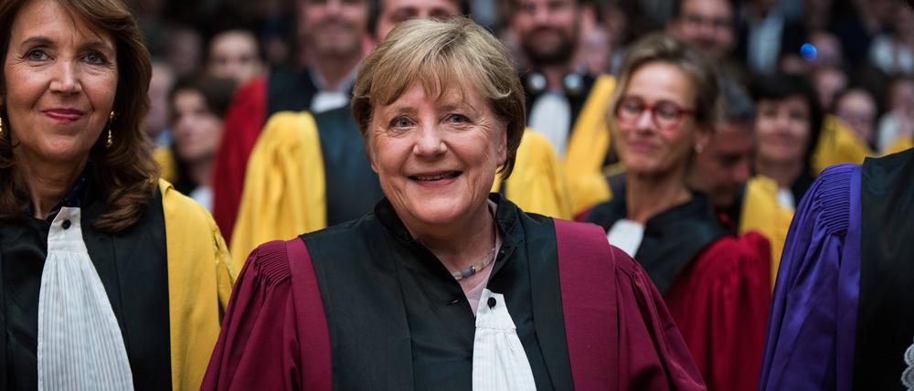 Geehrt, geachtet - und kritisiert: Angela Merkel