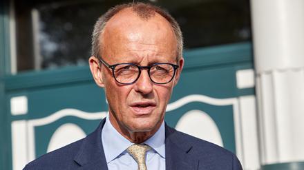 Friedrich Merz (CDU) attackiert die Grünen immer wieder.