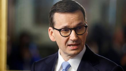 Polens Ministerpräsident will neues Konzept für Verteilung von Flüchtlingen in der EU vorschlagen.