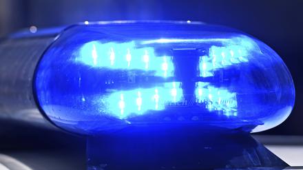 Themenbild Polizeieinsatz,Blaulicht,Polizeilicht. ?