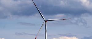 Windkraftanlage.