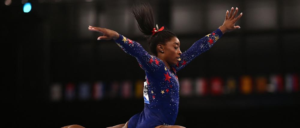 Simone Biles möchte nun ihr Können wieder zeigen.