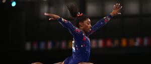 Simone Biles möchte nun ihr Können wieder zeigen.