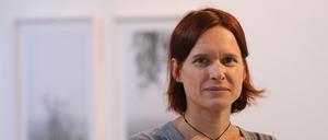 Katja Gragert in der Ausstellung „Quiet Memories“ im Kunsthaus Sans Titre. 