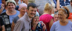 Gastspiel im Osten der Ukraine.