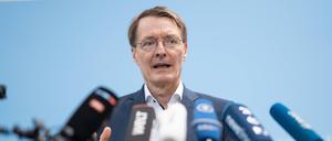Karl Lauterbach, Bundesgesundheitsminister der SPD.