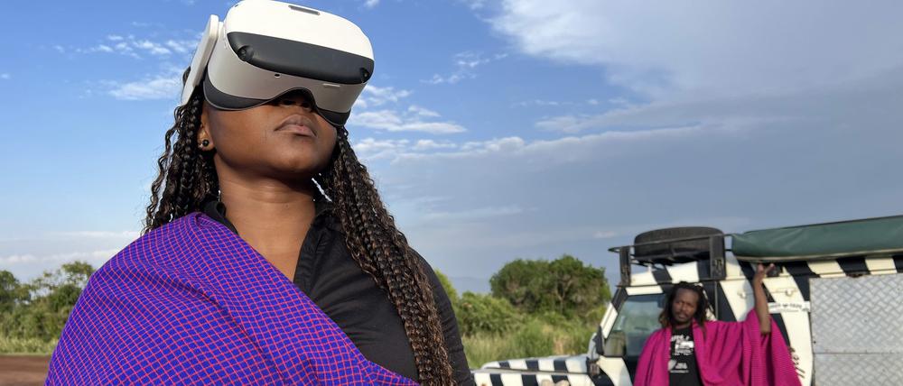 Nationalpark mal anders: Bei „Ultimate Safari“ begibt sich das Publikum mittels 360-Grad-Brillen in die Wildnis.