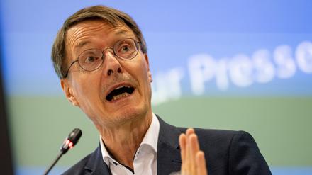 Karl Lauterbach (SPD), Bundesminister für Gesundheit