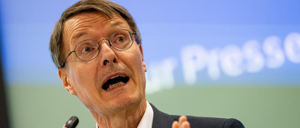 Karl Lauterbach (SPD), Bundesminister für Gesundheit